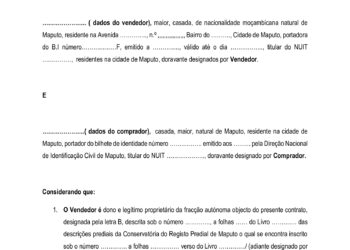 Modelos de Contrato de Compra e Venda