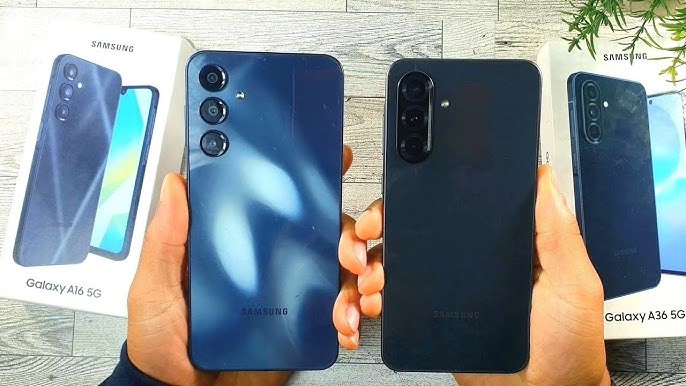 Samsung Galaxy A16 vs Galaxy A36