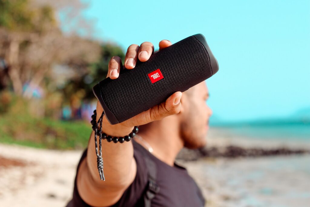 Colunas Bluetooth portátei