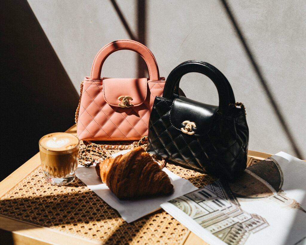 Bolsas, relógios e acessórios