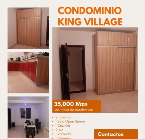 arrenda-se-apartamento-t3-no-condominio-king-village-matola-big-0